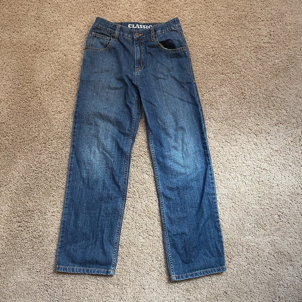 Boys Classic Cut Gymboree Jeans (12)